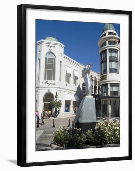 Rodeo Drive, Beverly Hills, California, USA-Ethel Davies-Framed Photographic Print