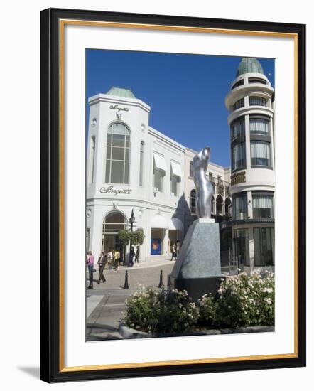 Rodeo Drive, Beverly Hills, California, USA-Ethel Davies-Framed Photographic Print