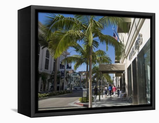 Rodeo Drive, Beverly Hills, California, USA-Ethel Davies-Framed Premier Image Canvas