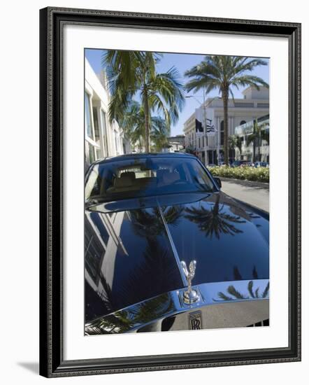 Rodeo Drive, Beverly Hills, California, USA-Ethel Davies-Framed Photographic Print