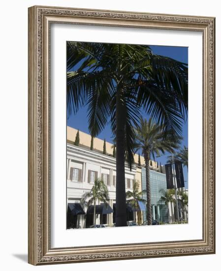 Rodeo Drive, Beverly Hills, California, USA-Ethel Davies-Framed Photographic Print