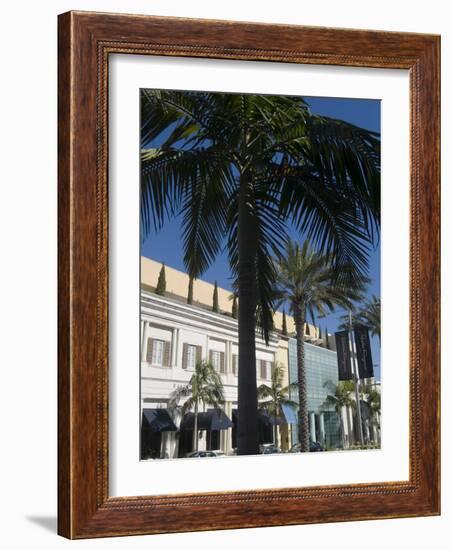 Rodeo Drive, Beverly Hills, California, USA-Ethel Davies-Framed Photographic Print