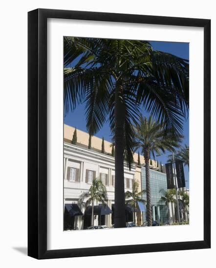 Rodeo Drive, Beverly Hills, California, USA-Ethel Davies-Framed Photographic Print