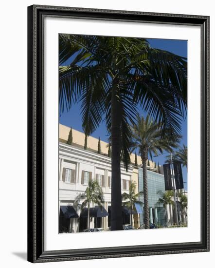 Rodeo Drive, Beverly Hills, California, USA-Ethel Davies-Framed Photographic Print