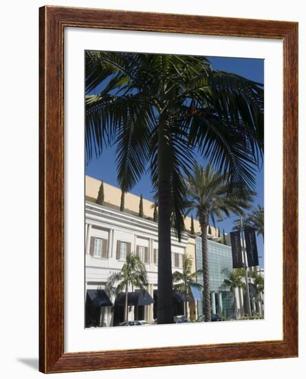 Rodeo Drive, Beverly Hills, California, USA-Ethel Davies-Framed Photographic Print