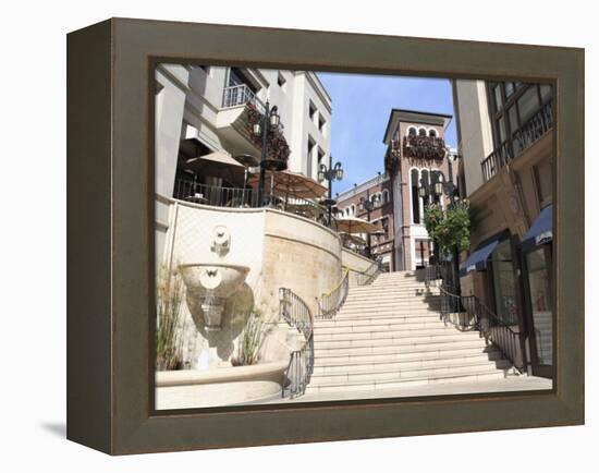 Rodeo Drive, Beverly Hills, Los Angeles, California, United States of America, North America-Wendy Connett-Framed Premier Image Canvas