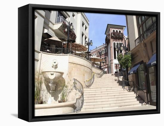 Rodeo Drive, Beverly Hills, Los Angeles, California, United States of America, North America-Wendy Connett-Framed Premier Image Canvas