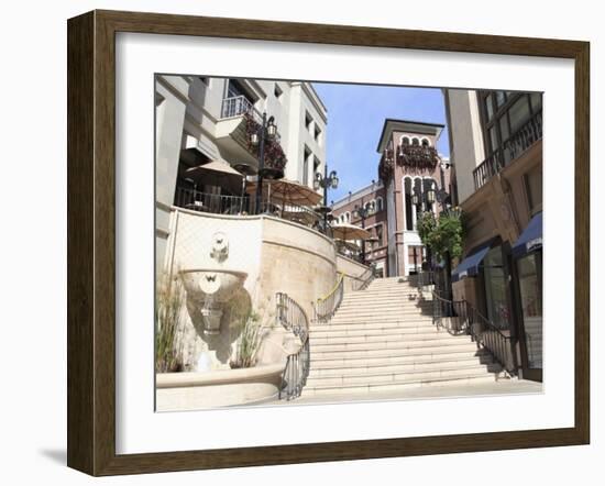 Rodeo Drive, Beverly Hills, Los Angeles, California, United States of America, North America-Wendy Connett-Framed Photographic Print