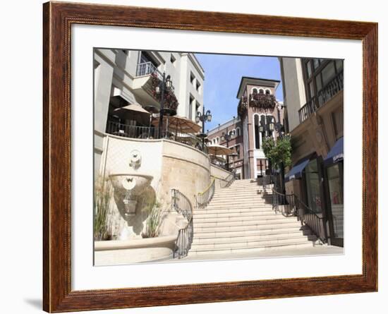 Rodeo Drive, Beverly Hills, Los Angeles, California, United States of America, North America-Wendy Connett-Framed Photographic Print