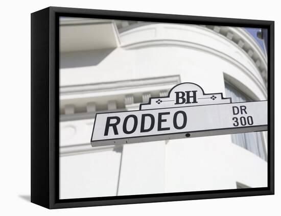 Rodeo Drive, Beverly Hills, Los Angeles, California, United States of America, North America-Wendy Connett-Framed Premier Image Canvas