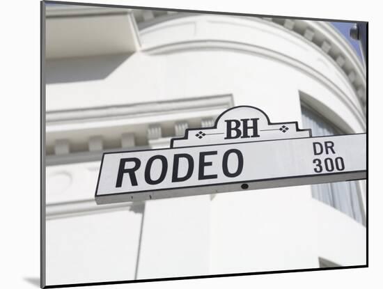 Rodeo Drive, Beverly Hills, Los Angeles, California, United States of America, North America-Wendy Connett-Mounted Photographic Print