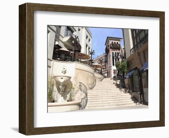 Rodeo Drive, Beverly Hills, Los Angeles, California, United States of America, North America-Wendy Connett-Framed Photographic Print