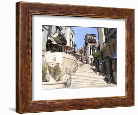 Rodeo Drive, Beverly Hills, Los Angeles, California, United States of America, North America-Wendy Connett-Framed Photographic Print