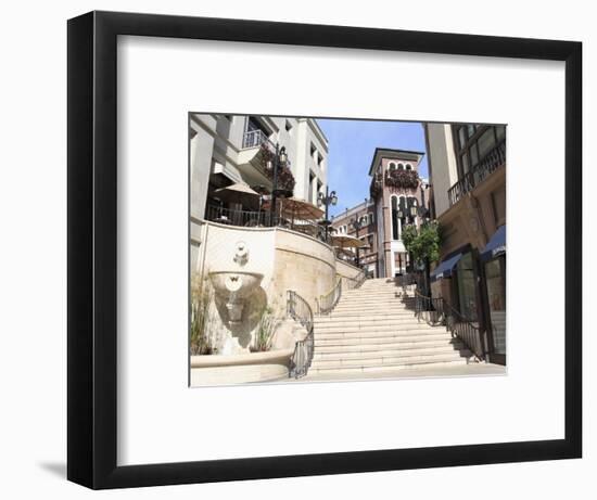 Rodeo Drive, Beverly Hills, Los Angeles, California, United States of America, North America-Wendy Connett-Framed Photographic Print