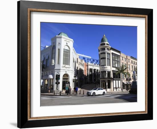 Rodeo Drive, Beverly Hills, Los Angeles, California, Usa-Wendy Connett-Framed Photographic Print