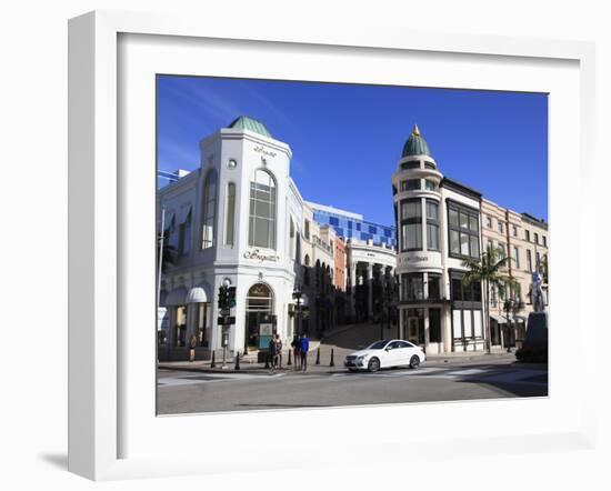 Rodeo Drive, Beverly Hills, Los Angeles, California, Usa-Wendy Connett-Framed Photographic Print