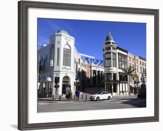 Rodeo Drive, Beverly Hills, Los Angeles, California, Usa-Wendy Connett-Framed Photographic Print