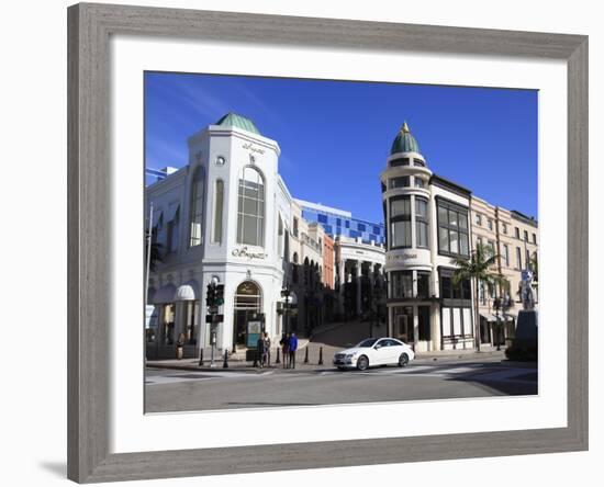 Rodeo Drive, Beverly Hills, Los Angeles, California, Usa-Wendy Connett-Framed Photographic Print