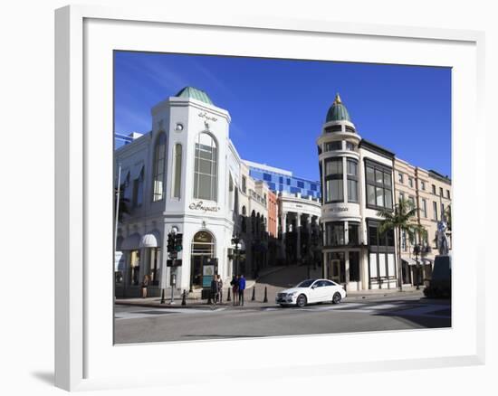 Rodeo Drive, Beverly Hills, Los Angeles, California, Usa-Wendy Connett-Framed Photographic Print