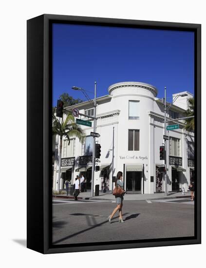 Rodeo Drive, Beverly Hills, Los Angeles, California, Usa-Wendy Connett-Framed Premier Image Canvas