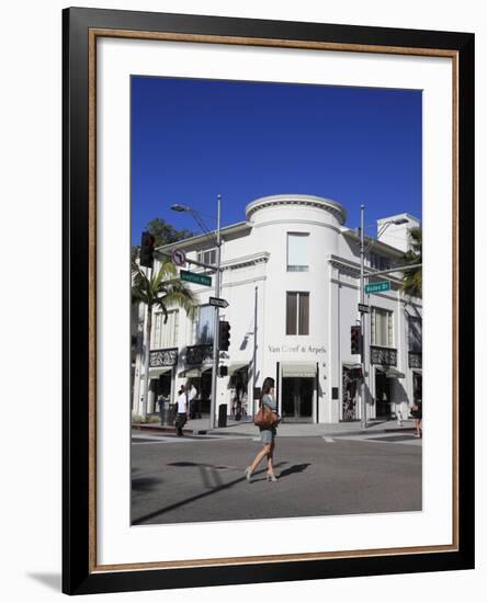 Rodeo Drive, Beverly Hills, Los Angeles, California, Usa-Wendy Connett-Framed Photographic Print