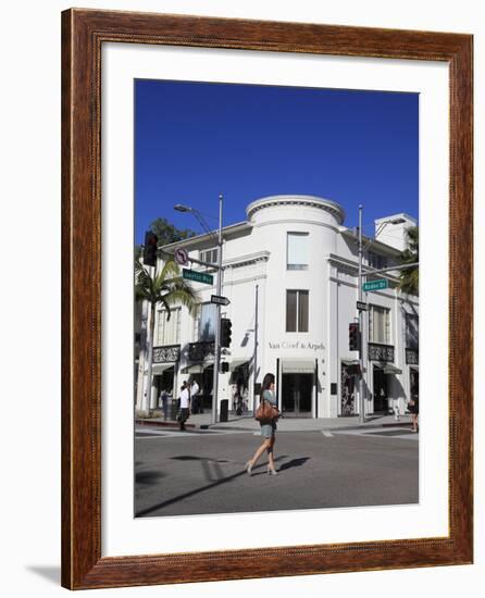 Rodeo Drive, Beverly Hills, Los Angeles, California, Usa-Wendy Connett-Framed Photographic Print