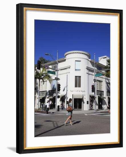 Rodeo Drive, Beverly Hills, Los Angeles, California, Usa-Wendy Connett-Framed Photographic Print