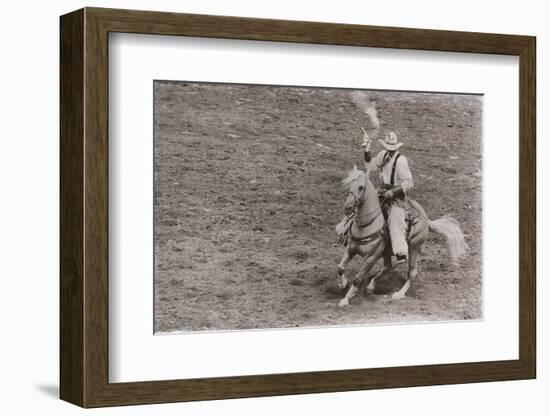 Rodeo I Sepia-Nathan Larson-Framed Photographic Print