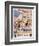 Rodeo Parade Northern Pacific Railroad Poster-Edward Brener-Framed Giclee Print