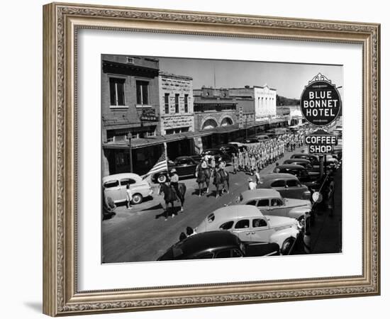 Rodeo Parade-Alfred Eisenstaedt-Framed Photographic Print