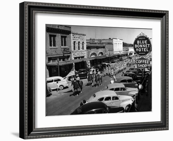 Rodeo Parade-Alfred Eisenstaedt-Framed Photographic Print