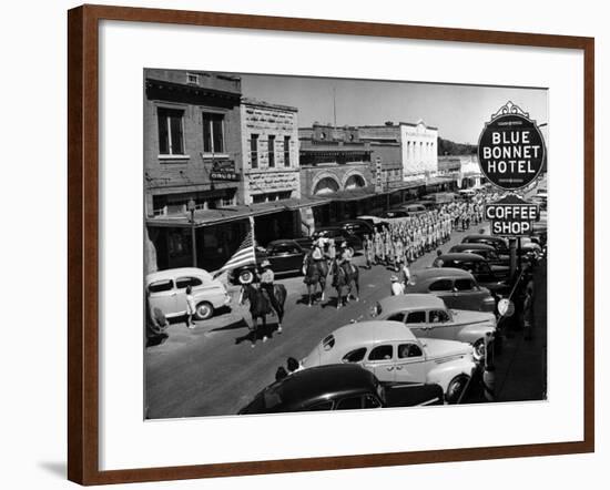 Rodeo Parade-Alfred Eisenstaedt-Framed Photographic Print