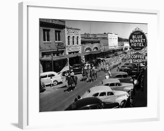 Rodeo Parade-Alfred Eisenstaedt-Framed Photographic Print