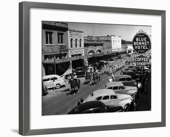 Rodeo Parade-Alfred Eisenstaedt-Framed Photographic Print