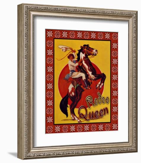 Rodeo Queen-null-Framed Giclee Print