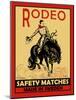 Rodeo Safety Matches-Mark Rogan-Mounted Art Print