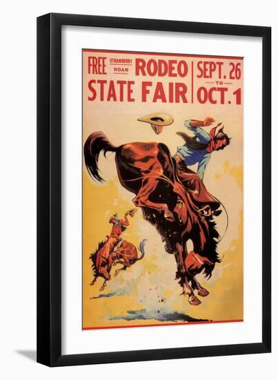 Rodeo State Fair, c.1940-null-Framed Giclee Print