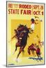 Rodeo State Fair Roan, Two Cowgirls-null-Mounted Giclee Print