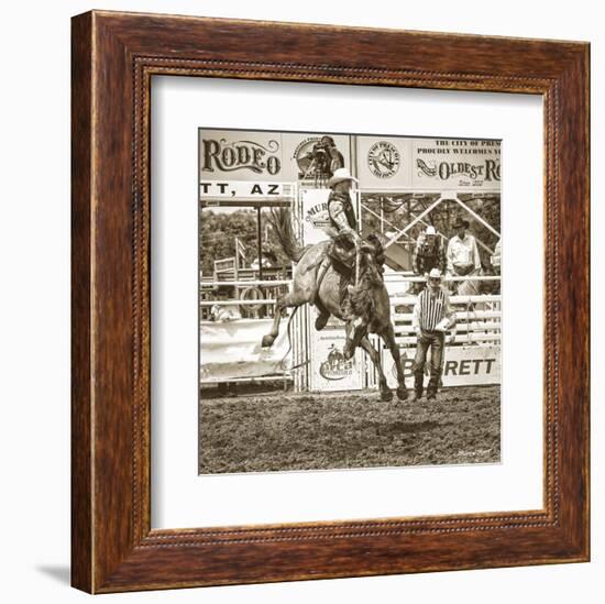 Rodeo-Barry Hart-Framed Art Print