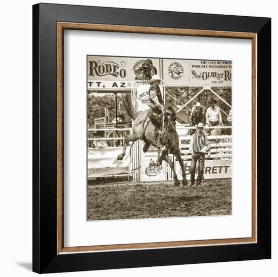 Rodeo-Barry Hart-Framed Art Print