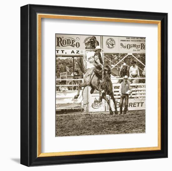 Rodeo-Barry Hart-Framed Art Print