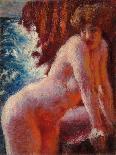 Baigneuse À La Mer, C.1898-1900 (Oil on Canvas)-Roderic O'Conor-Giclee Print