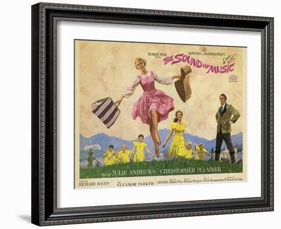 Rodgers And Hammerstein's "The Sound of Music" 1965, Directed by Robert Wise-null-Framed Giclee Print