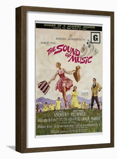 Rodgers And Hammerstein's "The Sound of Music" 1965, Directed by Robert Wise--Framed Giclee Print