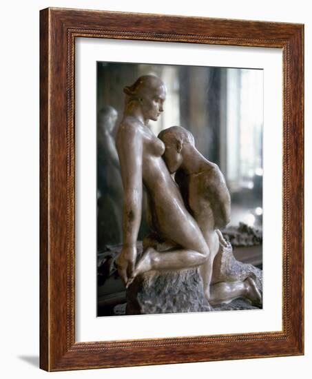Rodin: Lovers, 1911-Auguste Rodin-Framed Photographic Print