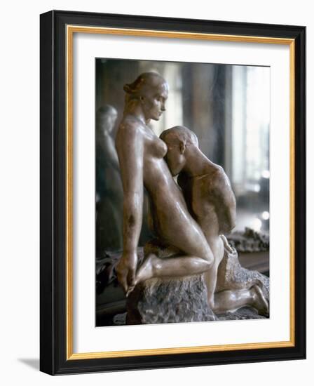 Rodin: Lovers, 1911-Auguste Rodin-Framed Photographic Print