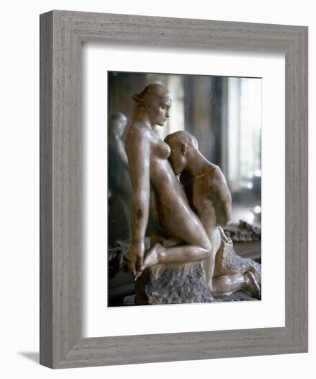 Rodin: Lovers, 1911-Auguste Rodin-Framed Photographic Print