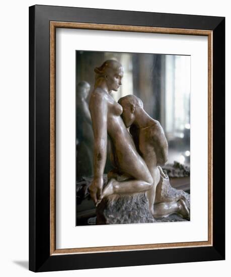 Rodin: Lovers, 1911-Auguste Rodin-Framed Photographic Print