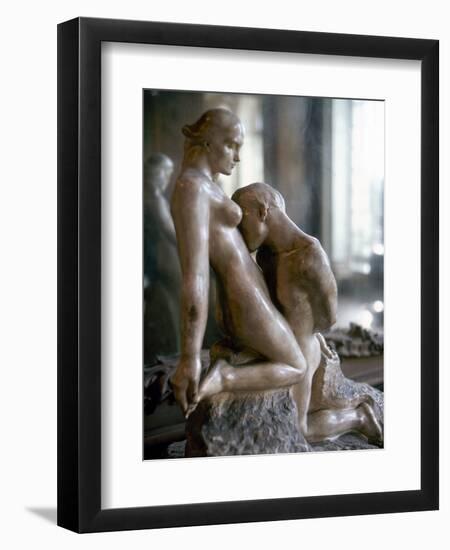 Rodin: Lovers, 1911-Auguste Rodin-Framed Photographic Print