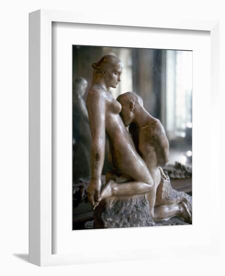 Rodin: Lovers, 1911-Auguste Rodin-Framed Photographic Print